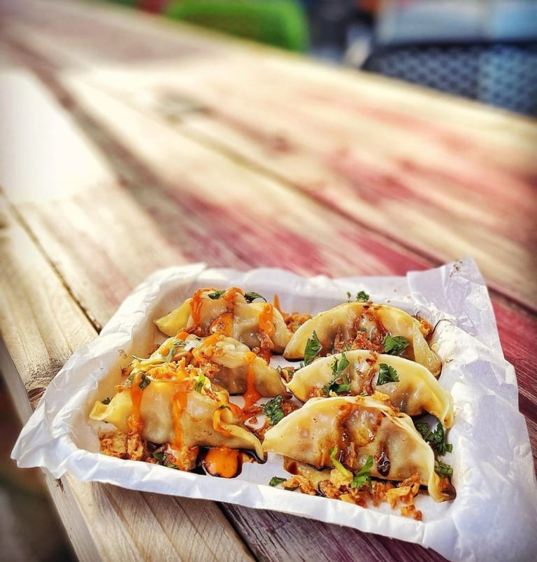 Gyoza Gyoza Wedding Food Vendor Shropshire | Han & Stu Music Duo Blog