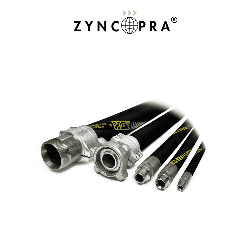 Oil transfer hoses for spill recovery.