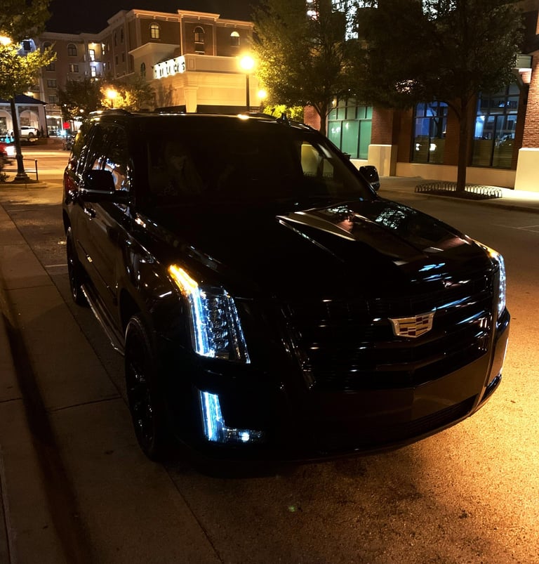 luxury cadillac escalade SUV VIREMONT CHAUFFUER Toronto