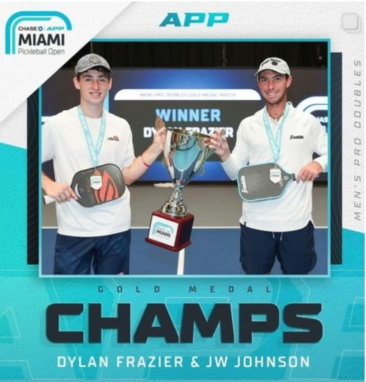 Dylan Frazier and JW Johnson win Gold: APP's graphic