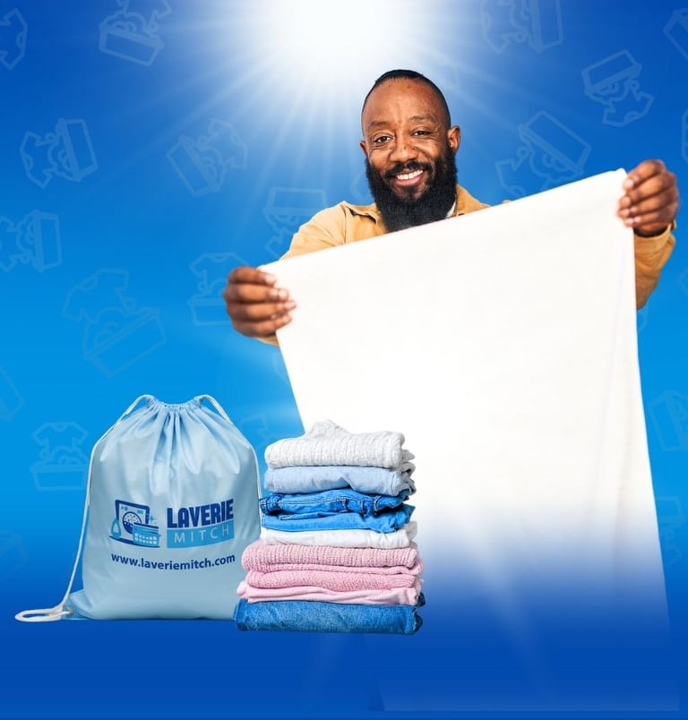 Nos Valeurs chez Laveri Mitch votre Lavage de linge avec service de livraison.