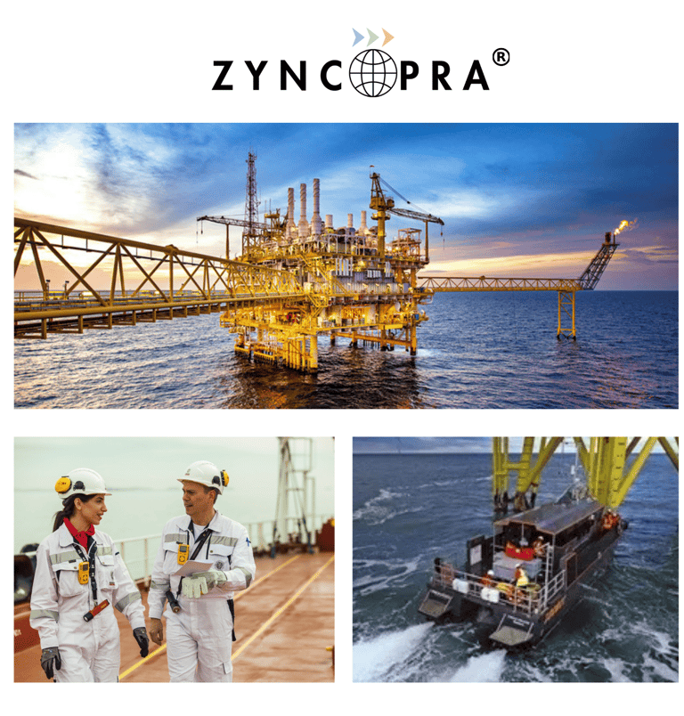 seguridad en plataforma offshore.