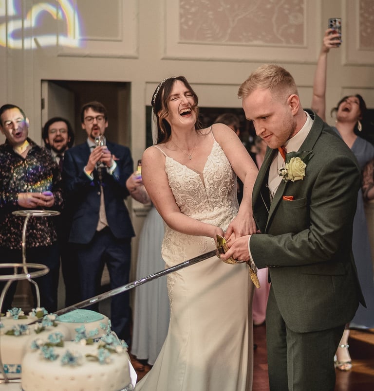 Photographer quietly capturing wedding day in Leeds – documentary wedding photography by The Wedding