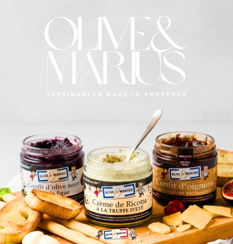 olive et marius tartinables
