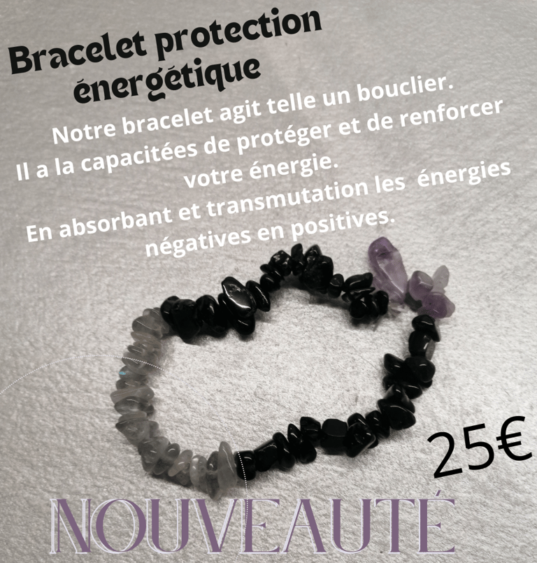 Bracelet protection énergétique 