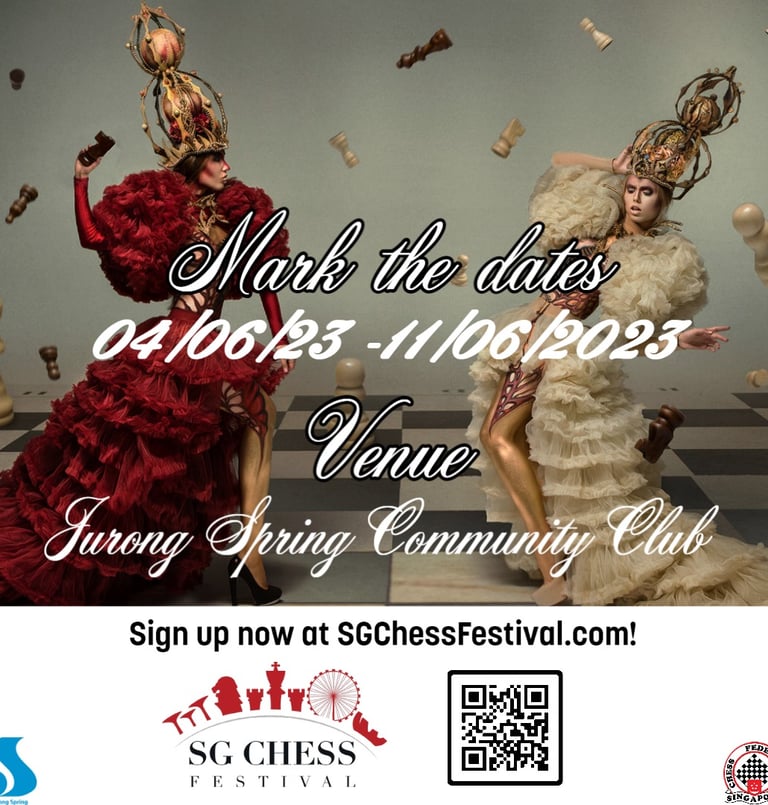 Singapore Chess Festival 2023. Singapore Chess Federation. SG Chess Festival