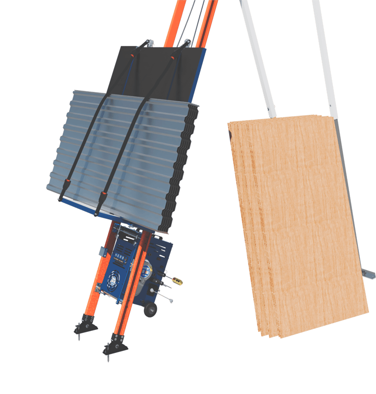 HERM General-purpose Bin - Open, metal roof sheeting, timber boards, etc