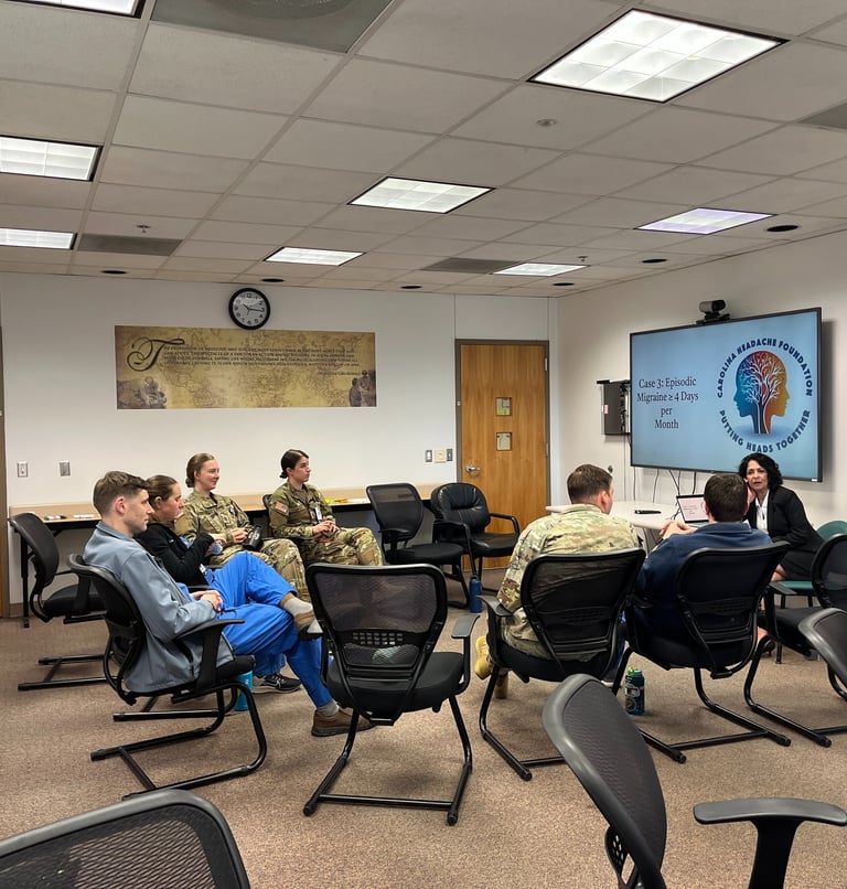 Family medicine residents in breakout sessions for the PRIME training