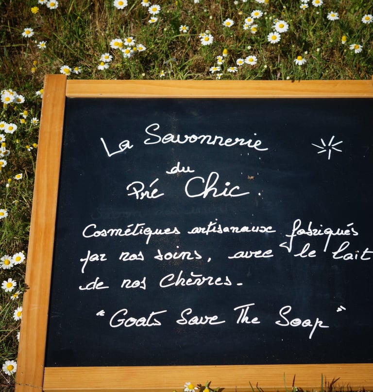 Les savons de la ferme du Pré Chic