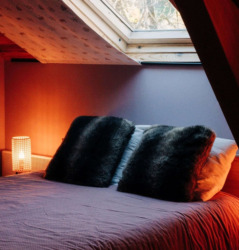  chambre des dames dans le chalet