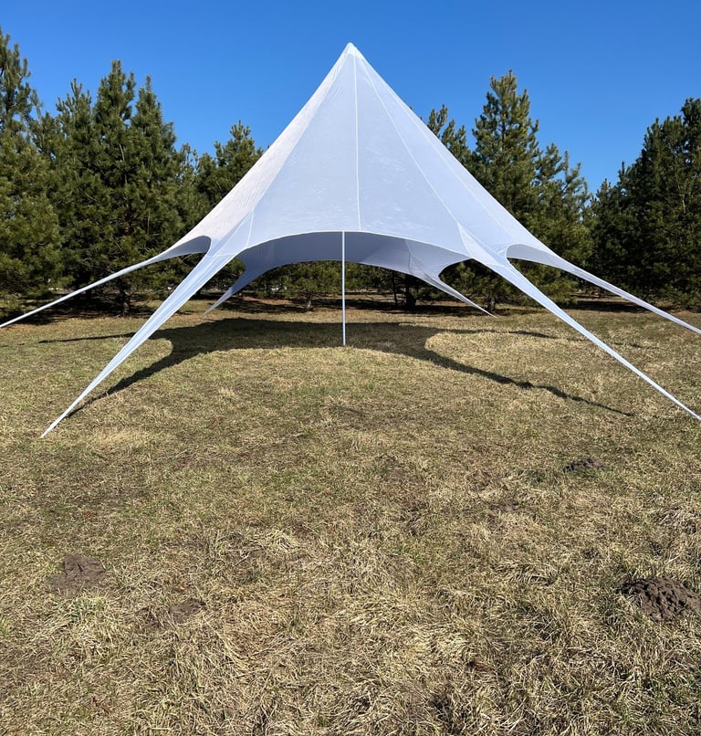 Nuoma Pavėsinės, šešiakampis paviljonas