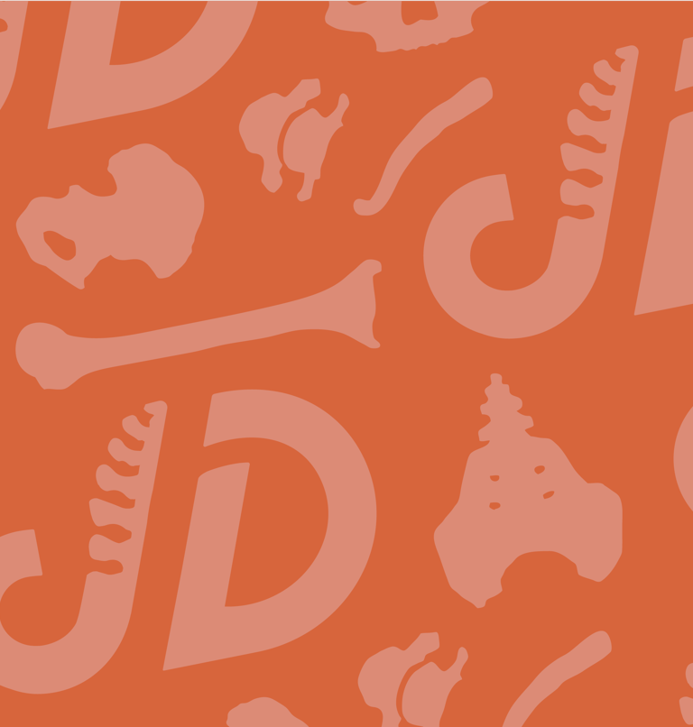 JD Osteopathy orange illustration image