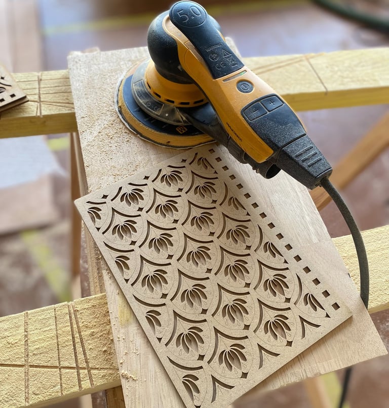 Découpe et gravure laser de bois