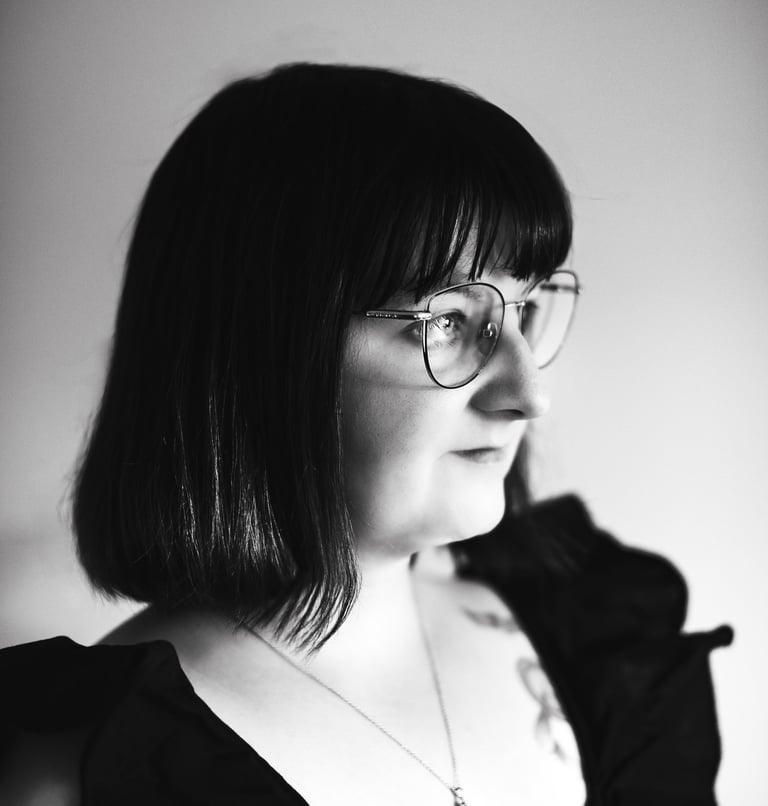 Foto Kristin Siegel-Leicht, schwarz-weiß