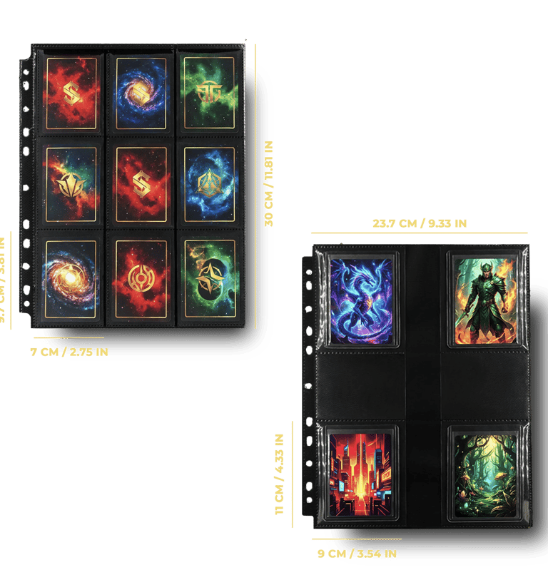 Pages standard et pages toploader