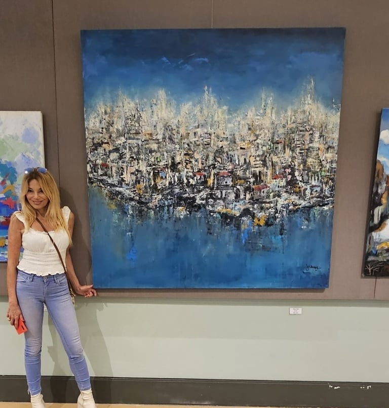 Jessy Tabet Exhibition at Fondation Charles Corm 