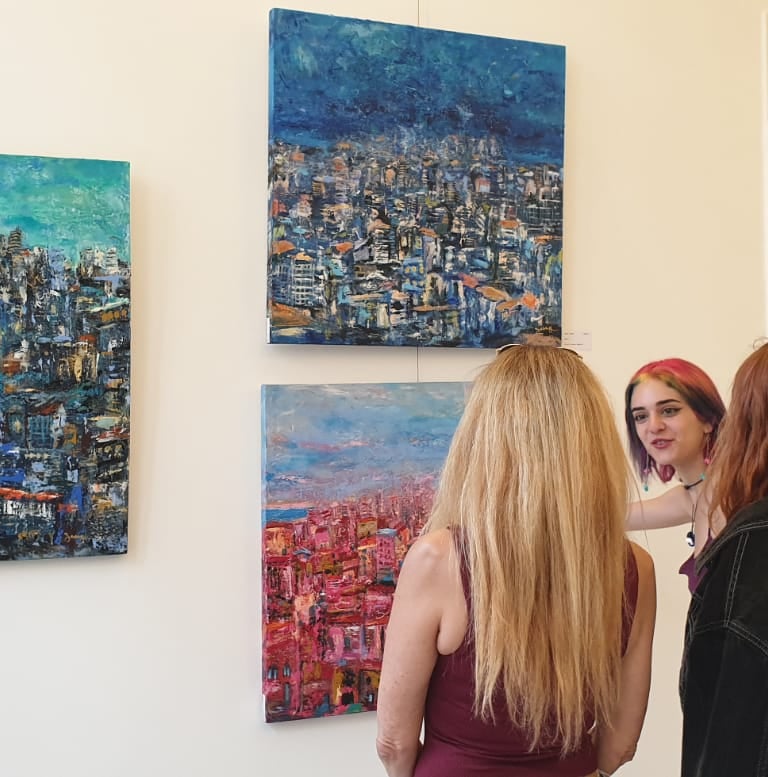 Jessy Tabet Exhibition at Rebirth Beirut Gallery