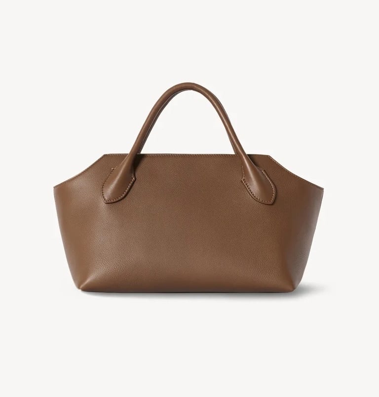 The Row Bag in tan 