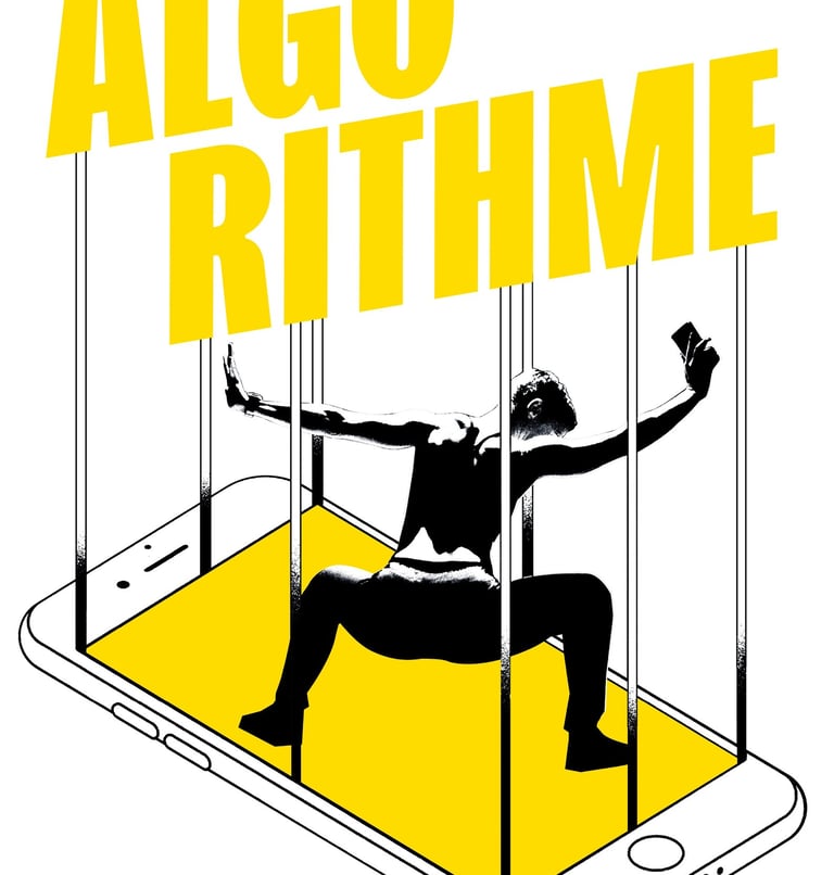 Spectacle futuriste - ALGORITHME - Cie les 7 Fromentins - Crédit photo Nicolas SEMENIOUKOFF - ARTEPHILE Avignon OFF 2026