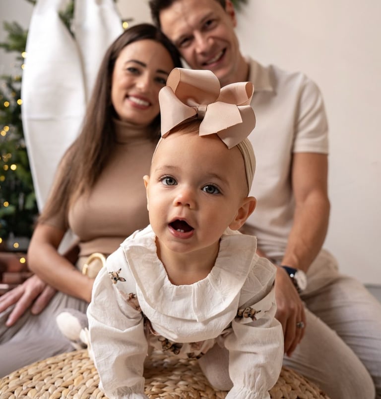 Family Christmas Photoshoot in Brighton
