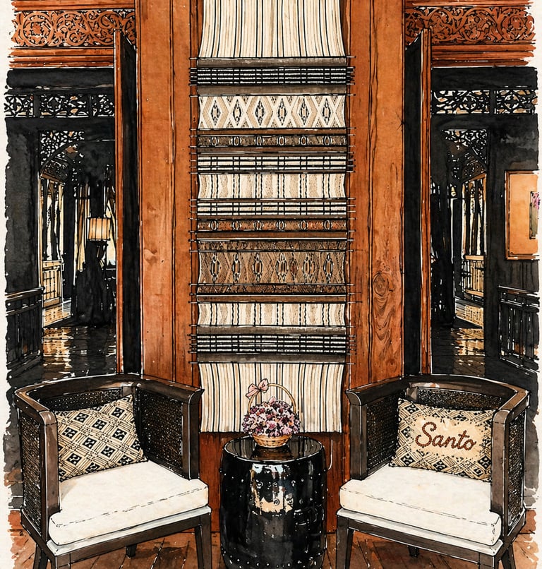 Santo's Illustration - Destination Library