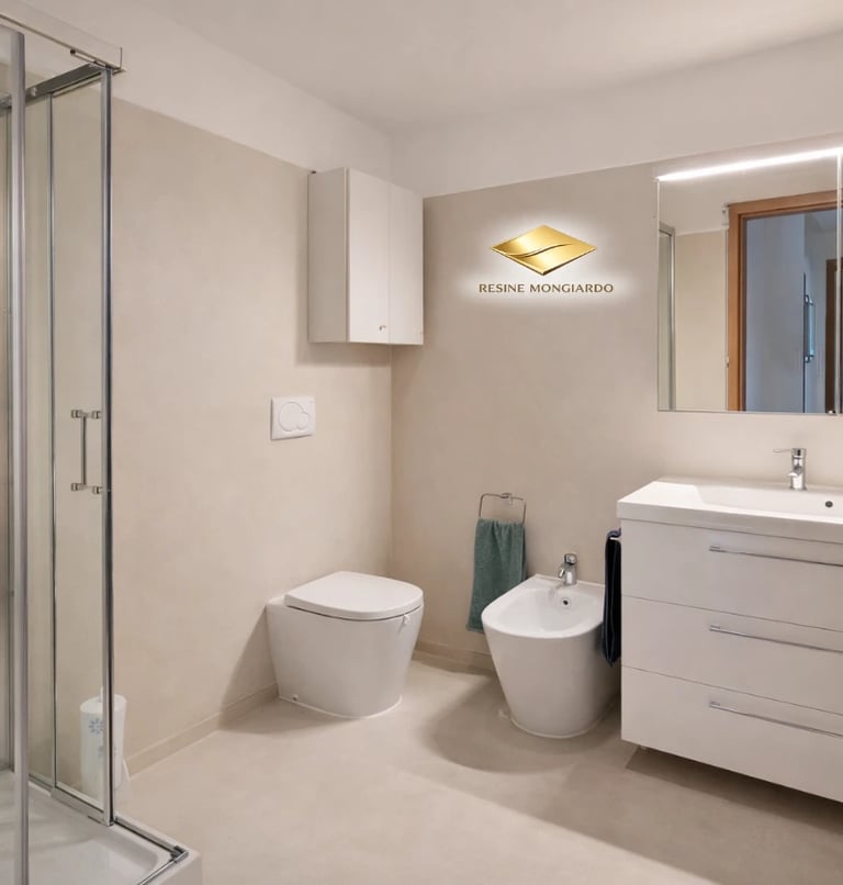 Bagno in resina a Trieste Resine Mongiardo