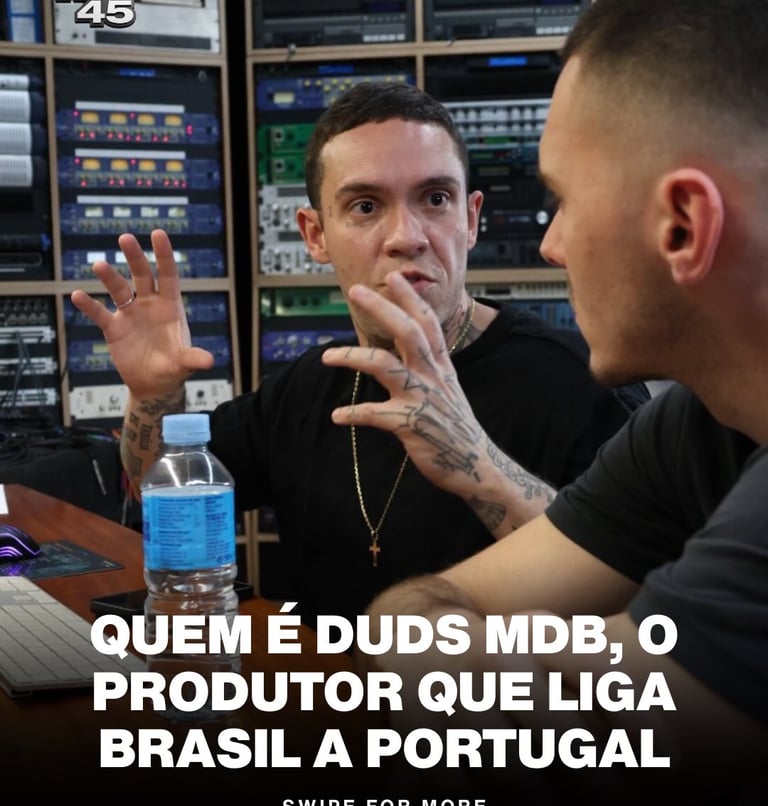 Especial da HOT45 apresenta a trajetória de Duds MDB como produtor musical entre Brasil e Portugal