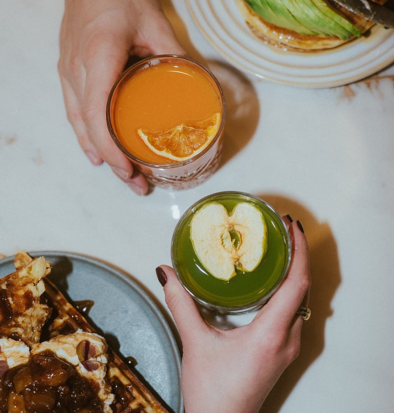 Mise en scène brunch du restaurant Martin Paris