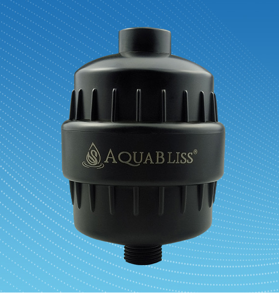 AquaBliss SF100 revitalizing shower filter for chlorine removal and softer skin.