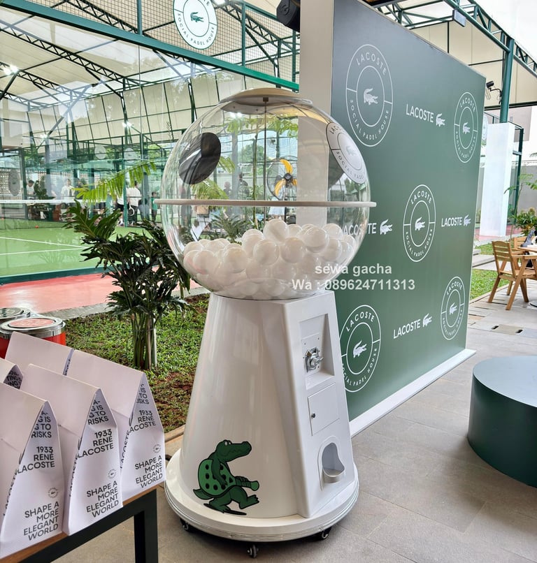 jasa sewa mesin gachapon jumbo custom