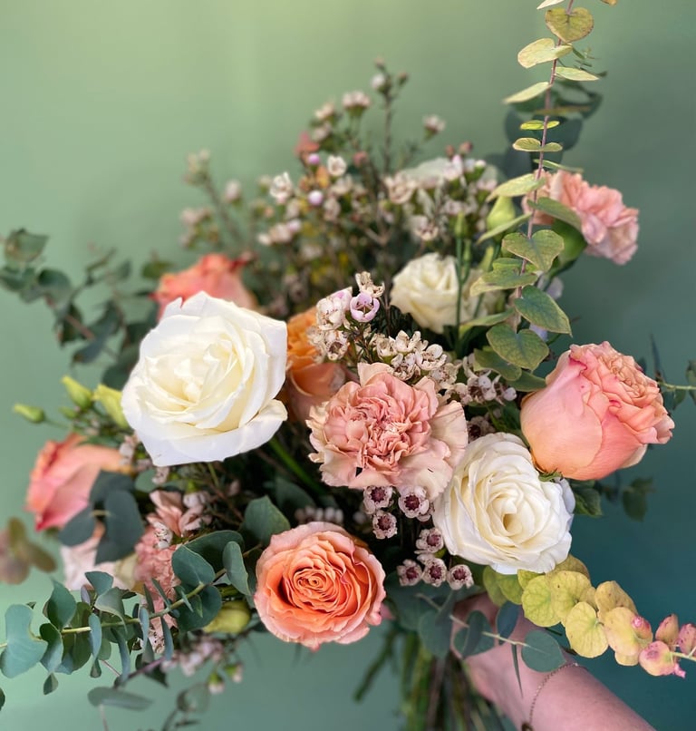 bouquet de fleurs champêtre