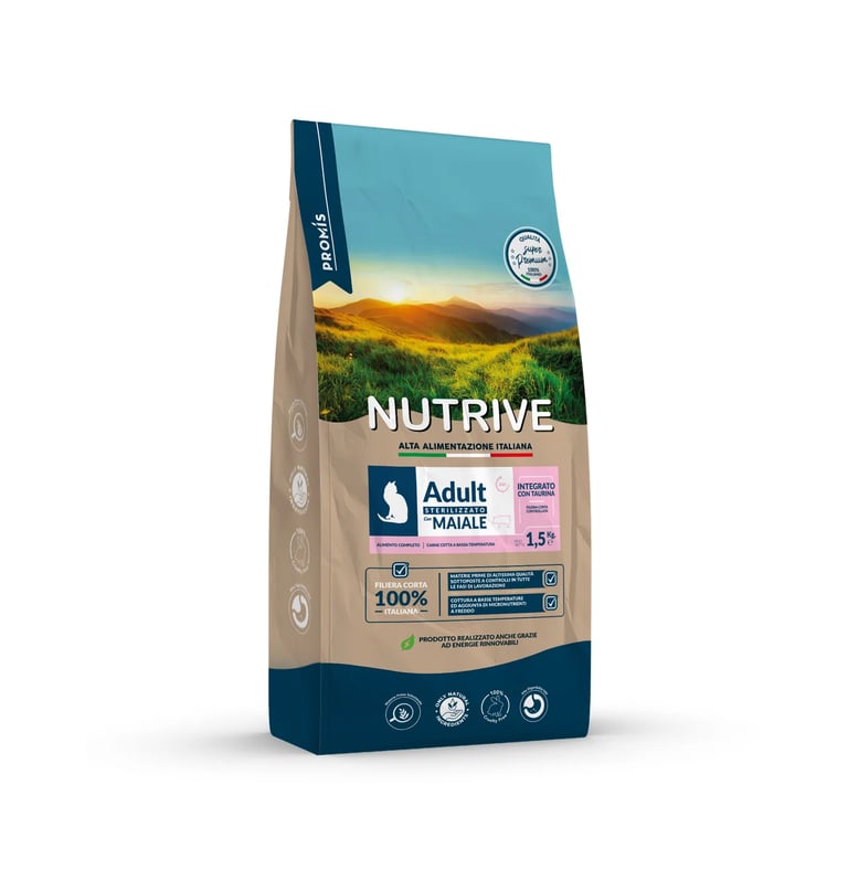 Adult Gatto Maiale Sterilizzato Monoproteico