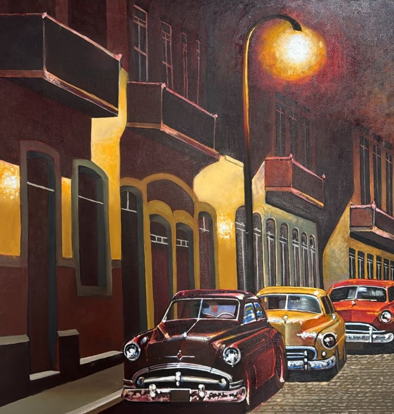 Obra Setembro Amarelo - óleo sobre tela