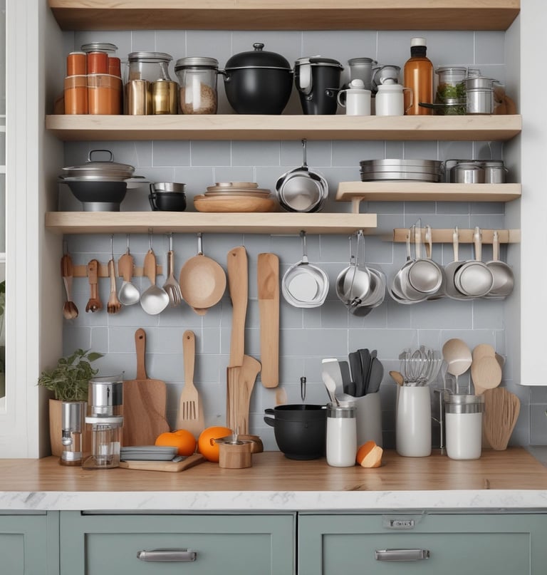 A modern home appliance setup with sleek designs.