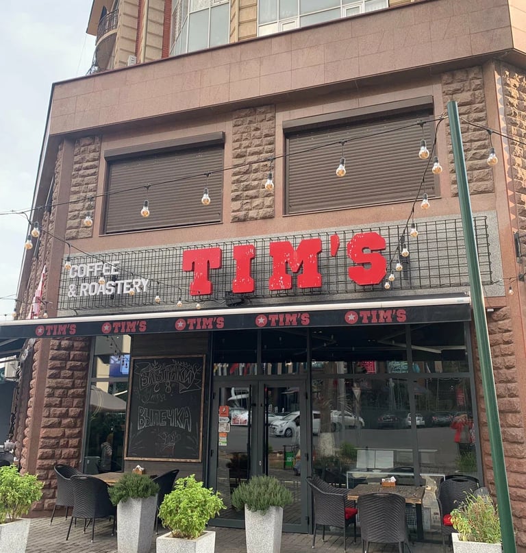 Tim's Coffee & Roastery, Tashkent, Uzbekistan