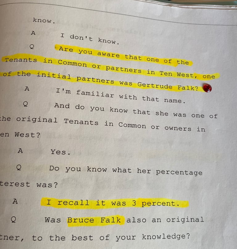 You aren't Falk affiliated