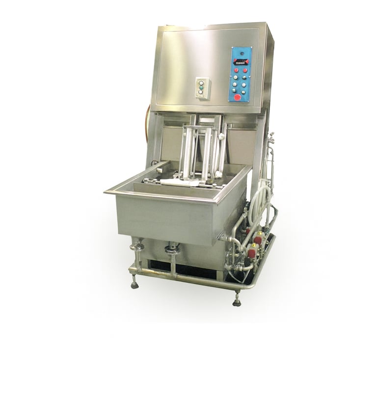 永技企業半自動晶圓擺盤機，用於晶圓製程的自動化上下料與精準擺盤設備