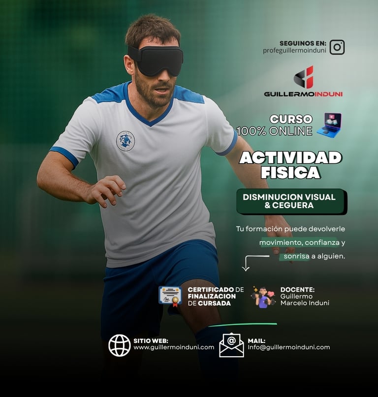 Curso Actividad Física y Discapacidad Visual