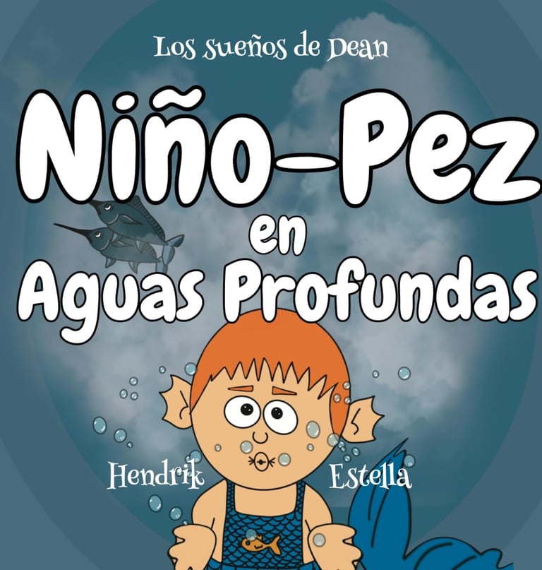 Portada del libro Niño-Pez en Aguas Profundas