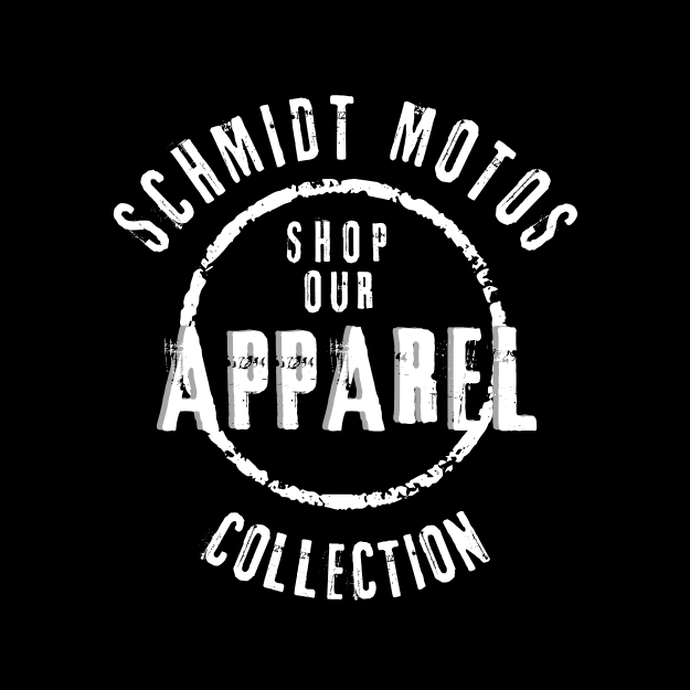 a logo for a motorcycle shop called apparel