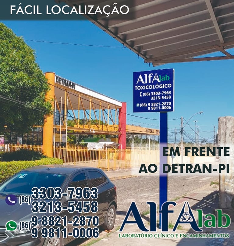 ALFALAB TOXICOLÓGICO DETRAN PI