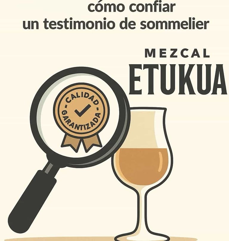 Grupo de personas en un evento de cata de Etukua, interactuando con un sommelier y sonriendo, en un 