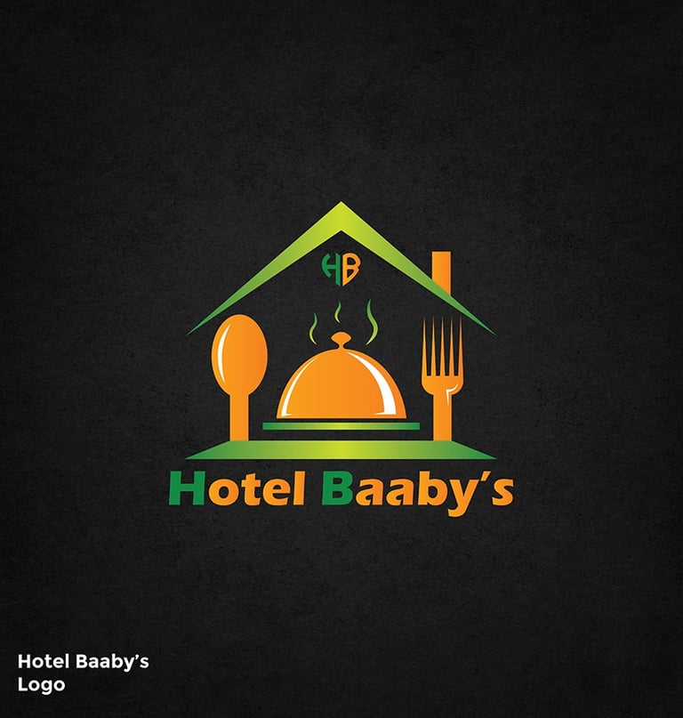 Food restaurant logo design