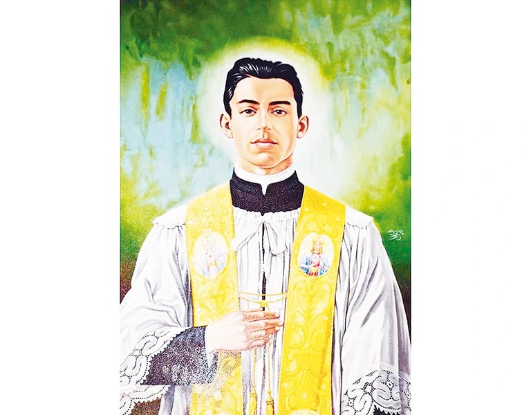 Retrato oficial del Beato Padre Dario Acosta