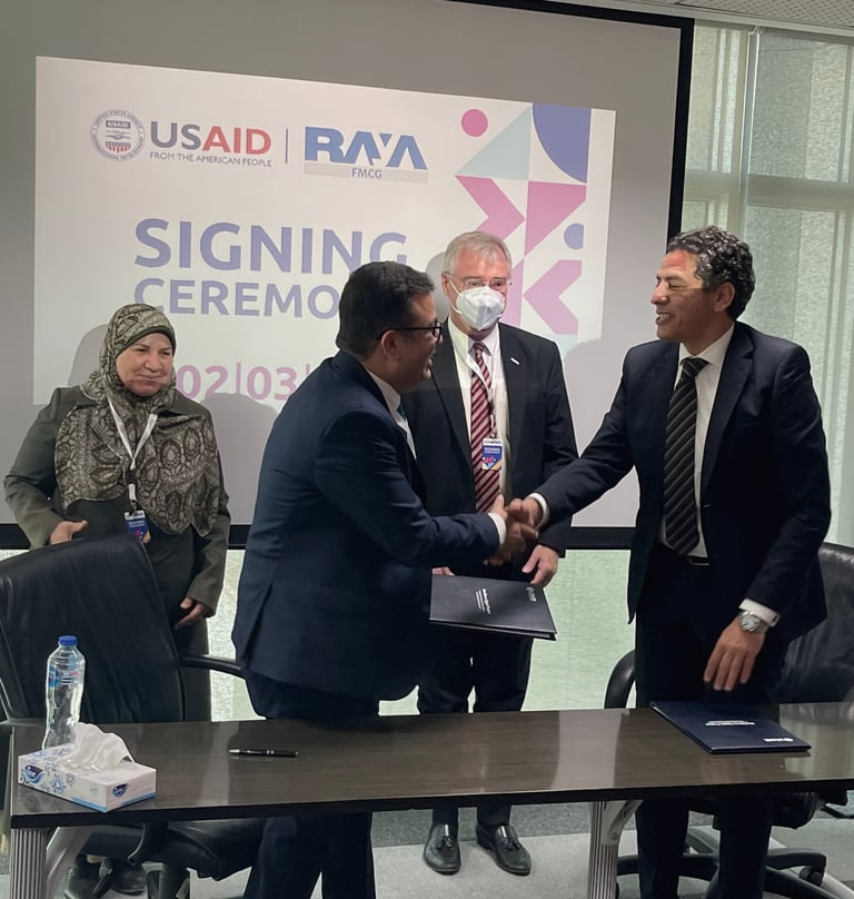 Raya FMCG USAID Signing Ceremony