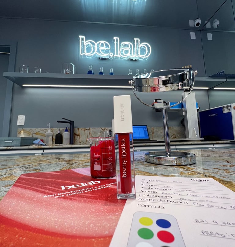 a lipstick beauty lab
