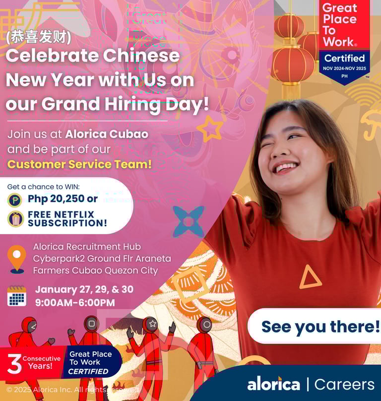 Alorica Cubao Quezon City BPO Call center Jobs hiring Work From Home Non Voice Content Moderator