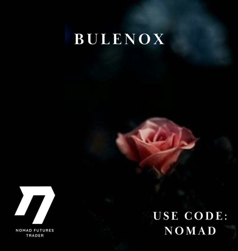 Bulenox Promo Code brought to you by Nomad Futures Trader