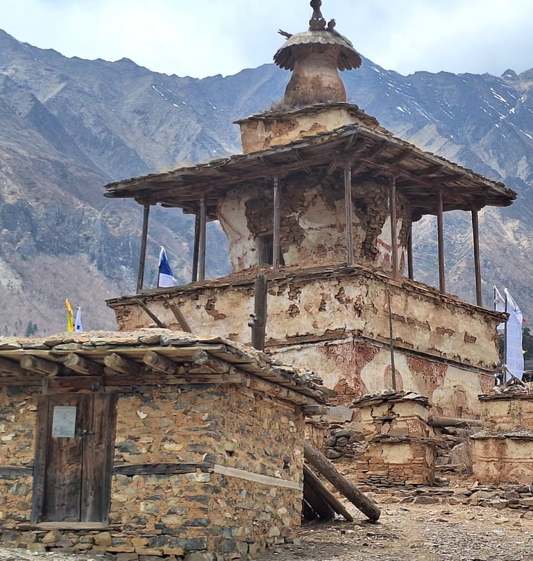 Rigmo village in dolpo