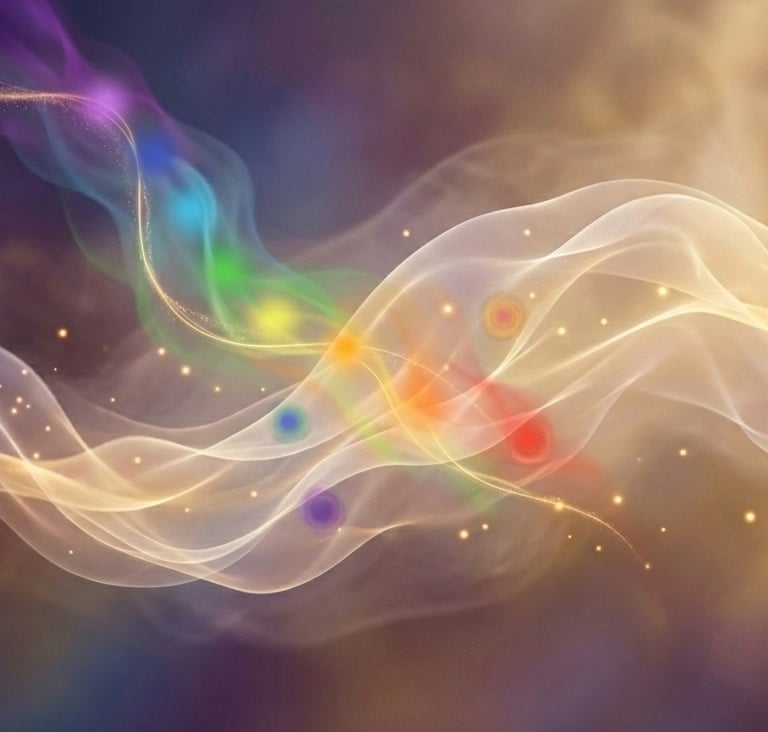 Représentation visuelle des énergies et fluides magnétiques pour un soin holistique à Auray.